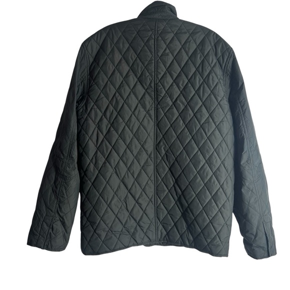 TASSO ELBA Quilted Lightweight Button Down Jacket in Olive Green Size Medium - Picture 2 of 8